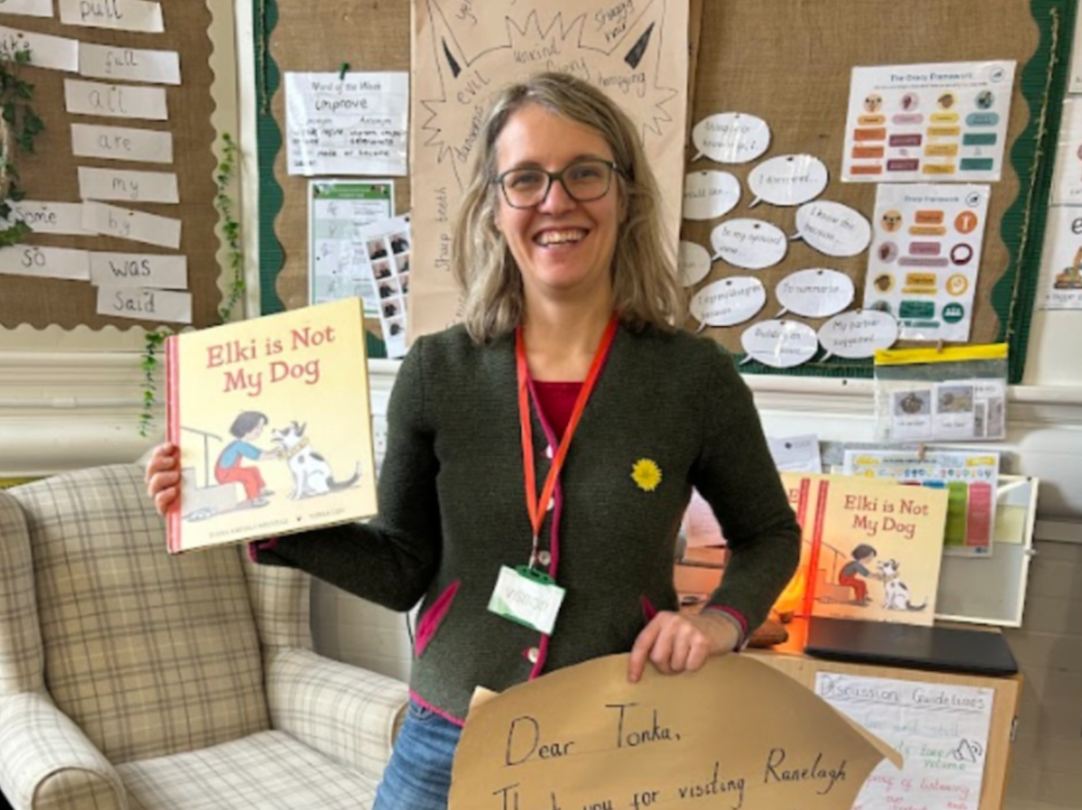 Tonka Uzu at Ranelagh Primary School in Ipswich